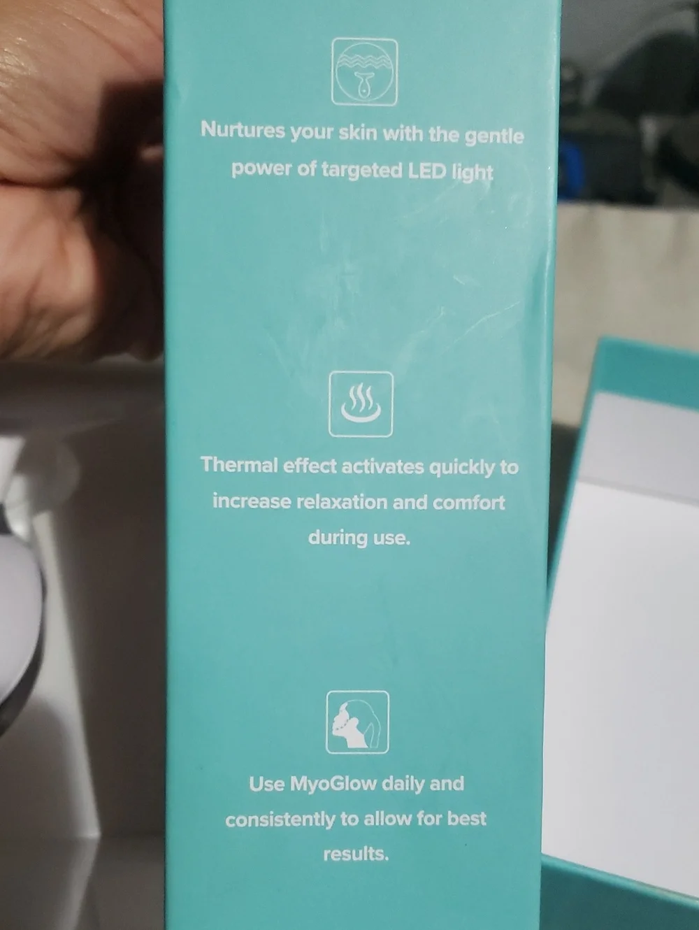 Light Facial Massager - White
